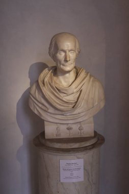 Milan (İtalya), 3 Ekim 2025 - Galleria d 'Arte Moderna / Milan - Milan Modern Sanat Galerisi' nin girişinin bir parçası. (Edson de souza 2nci bölüm))        