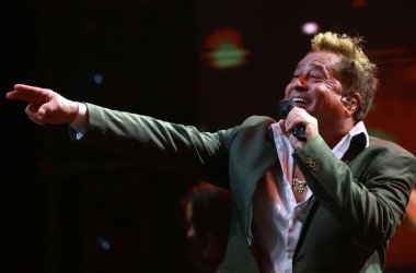 Sao Paulo (SP), 10 / 05 / 2025 - Vibra Sao Paulo 'da sahneye çıkan şarkıcı Leonardo' nun şovu, 40 yıllık kariyerini 5 Ekim 2025 Pazar akşamı kutluyor. (Leco Viana / Newws2)         