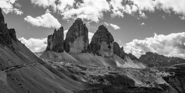 Вид Культовые Горы Царицы Южных Тирольских Альпах Италия — стоковое фото