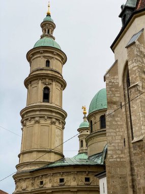 Tower of the cathedral in Graz, Austria
