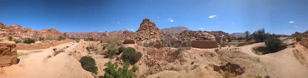 Панорамний Вид Знаменитий Капелюх Наполеона Долині Тафрут Горах Антиатлас Марокко — стокове фото