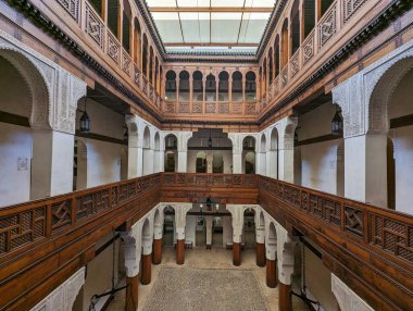 Fes, Fas 'taki ünlü Nejjarine derneği.