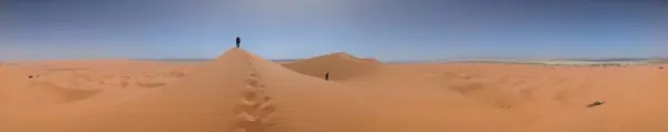 Erg Chebbi Çölü Fas Sahra Çölü Nde Merzouga Nın Büyük — Stok fotoğraf