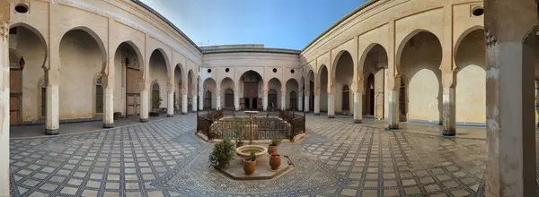Fes Morocco April 2023 Beautiful Traditional Old Palais Glaoui Medina — Stock Photo, Image