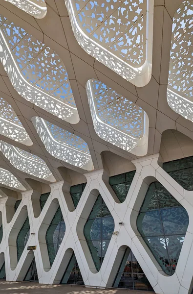 Marrakech Marruecos Abril 2023 Arquitectura Moderna Estilo Árabe Aeropuerto Marrakech —  Fotos de Stock