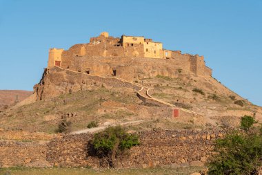 Güney Fas 'taki Anti-Atlas Dağları' ndaki tarihi Tizourgane köyü