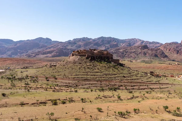 南モロッコの反アトラス山脈の歴史的なティツォーガニー村 — ストック写真