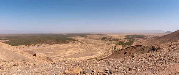 Чудовий Панорамний Вид Гори Загора Долину Драа Марокко — стокове фото
