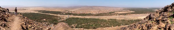 Magnífica Vista Panorámica Desde Monte Zagora Hasta Valle Draa Marruecos — Foto de Stock