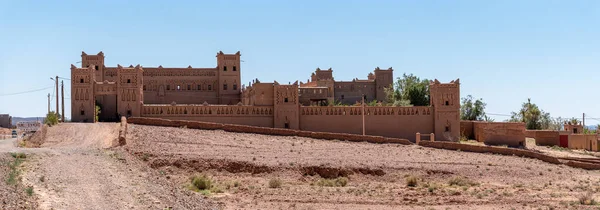 Gerenoveerde Kasbah Ait Ben Moro Aan Weg Van Kasbahs Marokko — Stockfoto