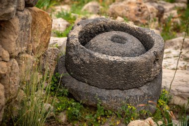 Kuzey Afrika, Fas 'taki Volubilis antik Roma kasabasının kalıntıları.