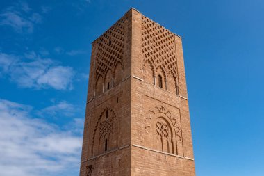 Rabat 'ın merkezindeki İkonik Hasan Kulesi, Fas adlı bir caminin daha da yüksek bir minaresi olarak planlanıyor.