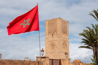 Rabat 'ın merkezindeki İkonik Hasan Kulesi, Fas adlı bir caminin daha da yüksek bir minaresi olarak planlanıyor.
