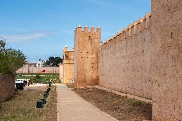 Chellah Medieval Histórico Tempo Merinid Rabat Marrocos — Fotografia de Stock
