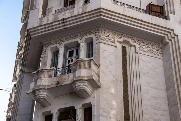 Antiguas Casas Art Deco Abandonadas Ville Nouvelle Casablanca Marruecos — Foto de Stock