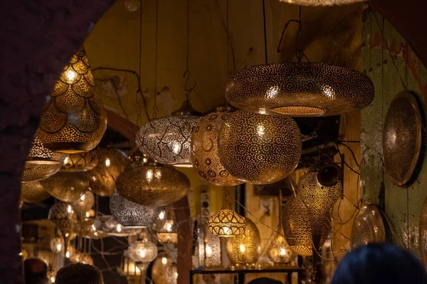 Impressions Typical Moroccan Souks Medina Marrakech — Stock fotografie