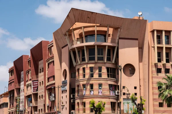Modern Woongebouw Nouvelle Ville Van Marrakech Marokko — Stockfoto