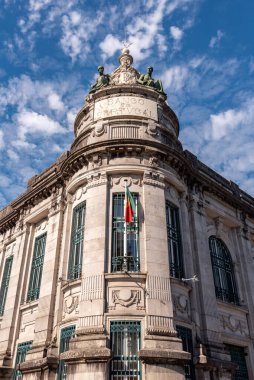 Portekiz, Braga 'daki Portekiz Bankası' nı yöneten dekoratif sanat yeni binası.