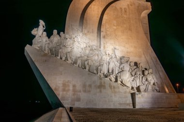 Portekiz 'in Keşifler Anıtı Padrao dos Descobrimentos, Lizbon, Portekiz