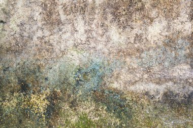 Old and weathered concrete wall in Bali, Indonesia