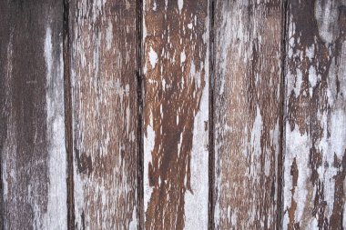 Old weathered and stripped vertical wood planks with wide crevices