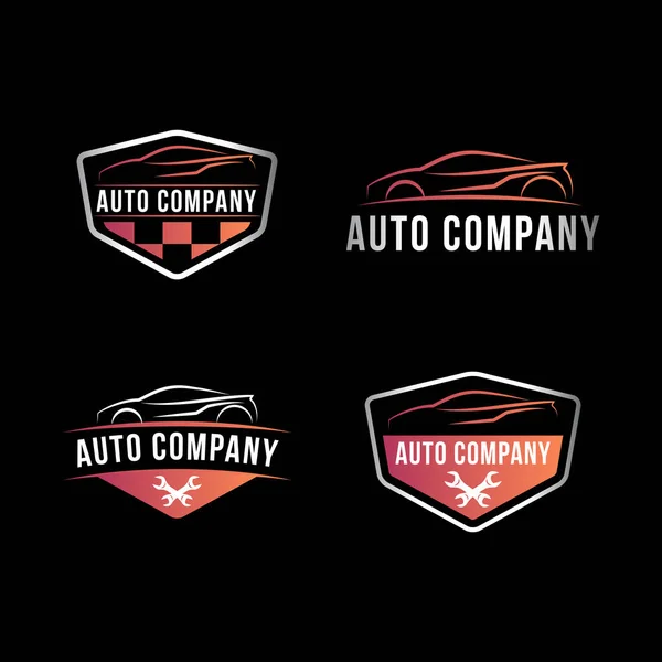 Auto company logo template