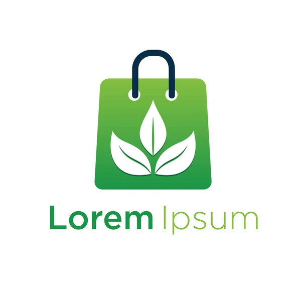 Nature Shop Logo Design Template, Vector illustration