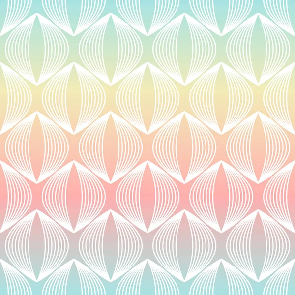 Abstract geometric line seamless pattern