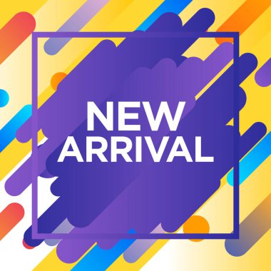 New arrivals web banner template