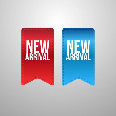 New Arrival Labels Design Template