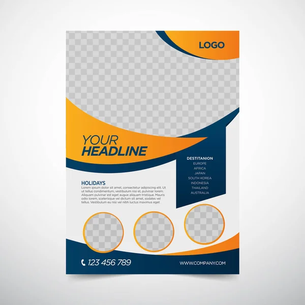 Corporate Poster, Flyer Design Template