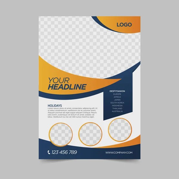 Corporate Poster, Flyer Design Template
