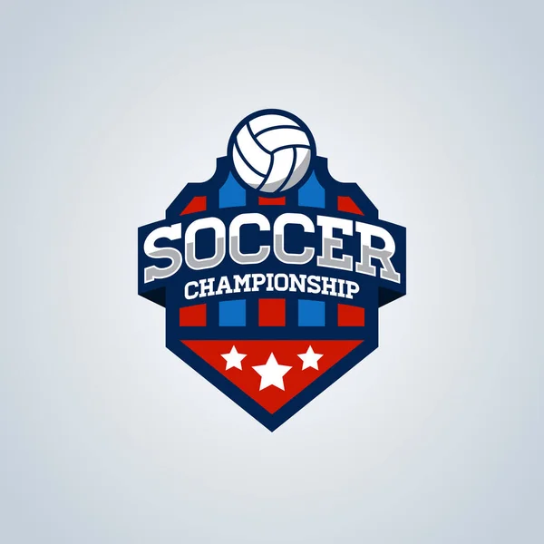 Soccer Football Badge Design Templates