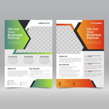 Corporate Poster, Flyer Design Template