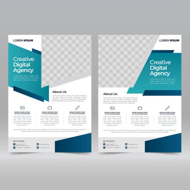 Corporate Poster, Flyer Design Template