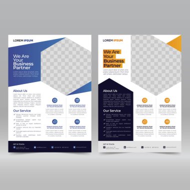 Corporate Poster, Flyer Design Template