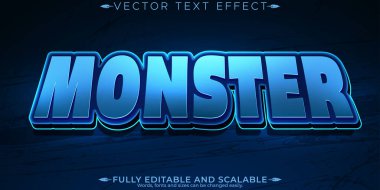 Canavar metin efekti, düzenlenebilir deniz ve korsan metin biçimi