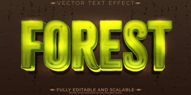 Orman metin efekti, düzenlenebilir film ve epik metin biçimi