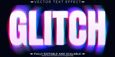 Arıza vhs metin efekti, düzenlenebilir hata ve hacker metin biçimi