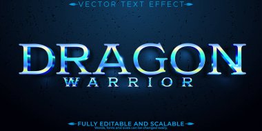 Ejderha metin efekti, düzenlenebilir efsane ve savaşçı metin biçimi