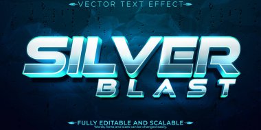 Silver blast metin efekti, düzenlenebilir esport ve film metin biçimi