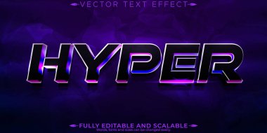 Siber metin efekti, düzenlenebilir gelecek ve kurgu tipi