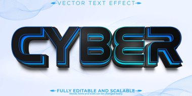 Robot metin efekti, düzenlenebilir tekno ve şifreli metin biçimi