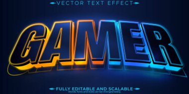 Düzenlenebilir metin efekti oynatıcı, 3d esport ve akış yazı tipi biçimi