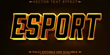 Düzenlenebilir metin efekti oynatıcı, 3d esport ve akış yazı tipi biçimi