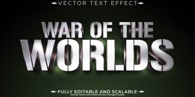 Dünyalar Savaşı metin etkisi; düzenlenebilir savaşçı ve şövalye metni 