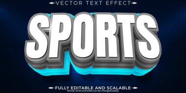 Spor metin efekti, düzenlenebilir oyuncu ve oyun metin biçimi