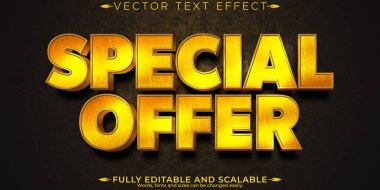 Flash Satış metin efekti, düzenlenebilir indirim ve metin biçimi