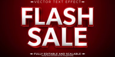 Kara Cuma metin efekti, düzenlenebilir satış ve metin biçimi