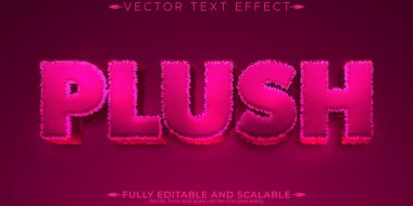 Yumuşak metin efekti, düzenlenebilir pembe ve yumuşak metin biçimi